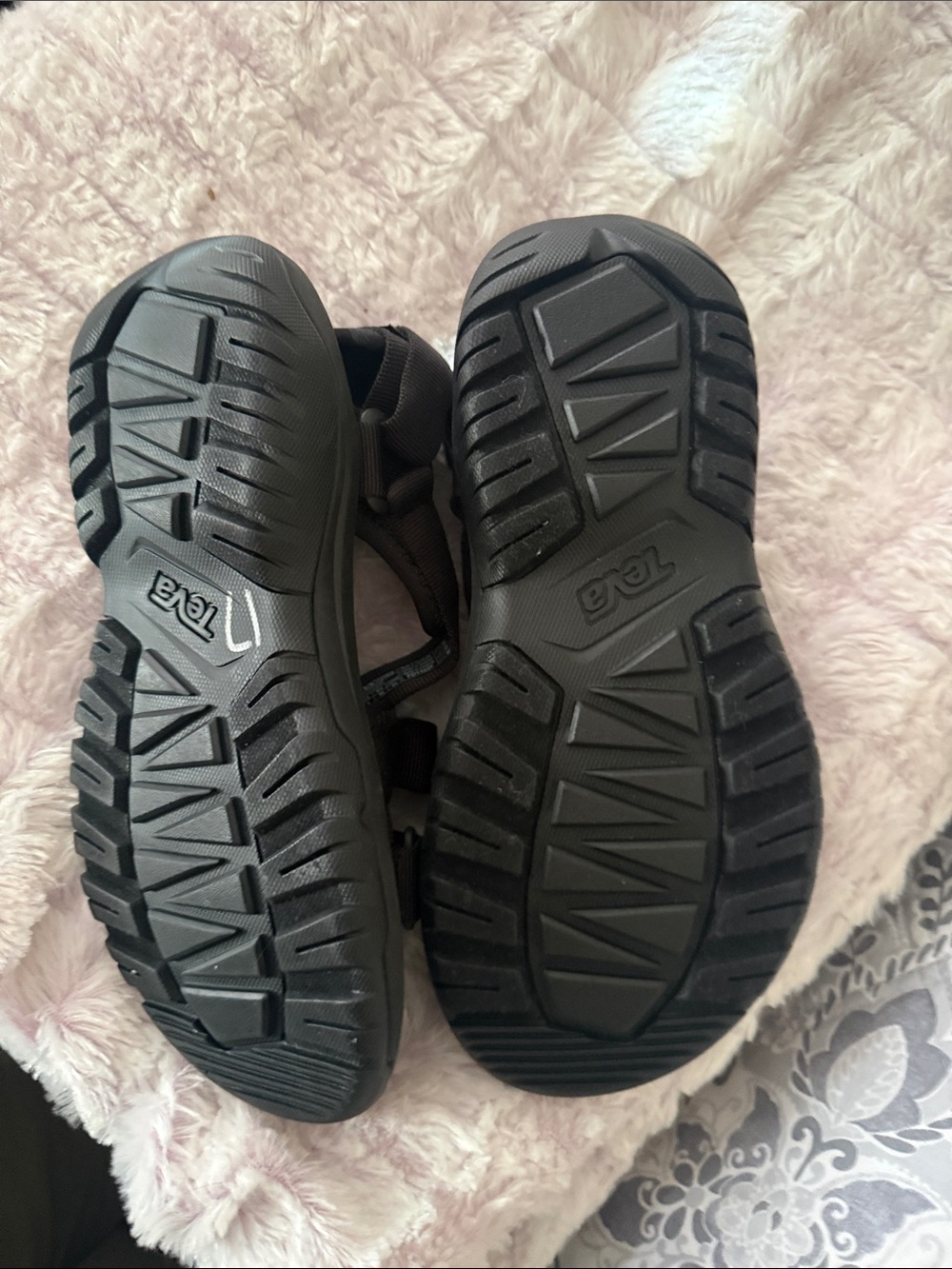 Teva Black Webbing Strap Sandals - Picture 3 of 4